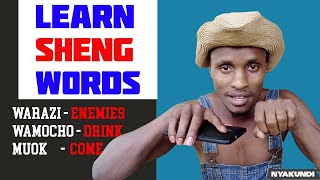 Nyakundi Teaches SHENG ya Madocho wa Kanairo na Mbogi Genje  Sheng words amp their meanings  Comedy [upl. by Seabury]