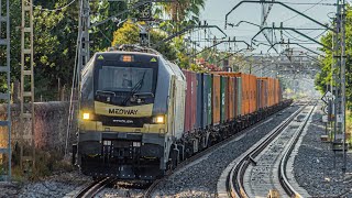 256209 de Medway pasa por VilaSeca hacia Tarragona con el TECO entre Valencia y Bilbao [upl. by Ocicnarf678]