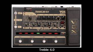 Guitar Tones for Vox Tonelab EX Hard Rock amp Metal [upl. by Kravits]