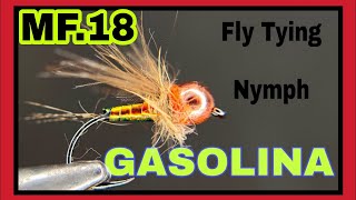 Ninfa GASOLINA V2Fly tying PERDIGON NYMPH 💥💥💥 [upl. by Loux]