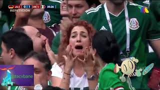 Alemania vs México El Golazo del chucky Lozano Mundial Rusia  TV AZTECA DEPORTES [upl. by Urana]