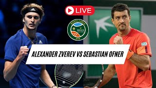 ATP LIVE SEBASTIAN OFNER VS ALEXANDER ZVEREV ATP MONTE CARLO OPEN 2024 TENNIS PREVIEW STREAM [upl. by Trudey]