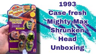 Unboxing a Mighty Max Playset from 1993 [upl. by Jerold]