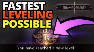 How to LEVEL UP Fast Fastest Leveling Tips In 3 Minutes  Throne and Liberty [upl. by Johnath]