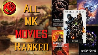 All 5 Mortal Kombat Movies Ranked  Mortal Kombat Discussion [upl. by Greiner]