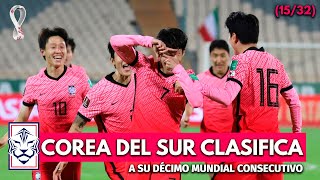 🇰🇷 COREA DEL SUR CLASIFICA A QATAR 2022 ¡LA MEJOR SELECCIÓN DE ASIA EN LOS MUNDIALES PRESENTE [upl. by Esej29]