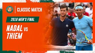 Nadal vs Thiem 2018 Mens final  RolandGarros Classic Match [upl. by Wiencke]