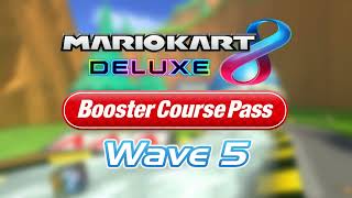 Wii Koopa Cape  Mario Kart 8 Deluxe Booster Course Pass Music [upl. by Nirda]