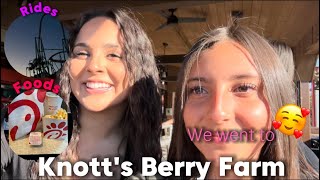 Second trip to Knotts Berry Farm [upl. by Nauqal]