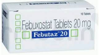 Febutaz 20 Tablets Febuxostat Tablets 20 mg [upl. by Karina976]