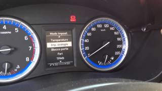 Suzuki S Cross  How To Set Watch [upl. by Lura423]