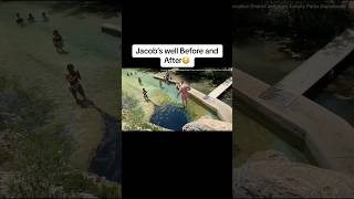 Jacob’s well Before and After😳 shorts [upl. by Moitoso]