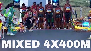 MIXED 4X400M KENYA amp BELGIUM VS IRELAND WORLD ATHLETICS RELAYS BAHAMAS 24 [upl. by Eeloj]