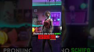 La pronuncia inglese di RESIDENT EVIL inglese videogiochi residentevil [upl. by Arianna921]