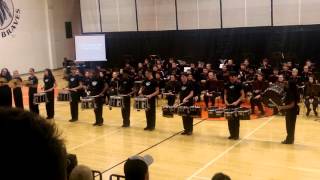 Bonner Springs High School Drumline 2015 [upl. by Moreland]