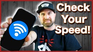 How To Check Your Wifi Speed On Phone [upl. by Saloma]