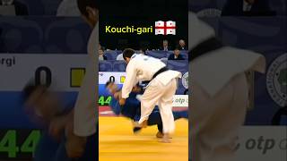 🤔 Easy Ashiwaza Kouchigari Giorgi JABNIASHVILI 90kg Georgia 🇬🇪 judo jiujitsu [upl. by Blase492]