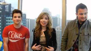 M Exclusive Video iCarly stars talk about the new episode [upl. by Fiedler]