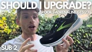 Should I Upgrade to the Brooks Adrenaline GTS 23 [upl. by Ryley]