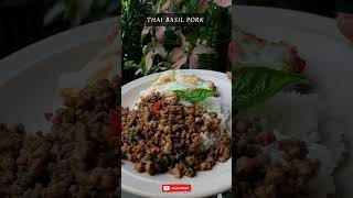 Thai Basil Pork simple and delicious  Pad Kra Pao [upl. by Cataldo]