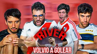 River Plate 3 vs 0 Barracas Central  Reacciones de Amigos  Liga Argentina 2024 [upl. by Lardner]