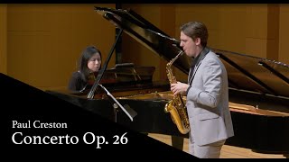 Saxophone Concerto Op 26  Paul Creston [upl. by Amoihc]