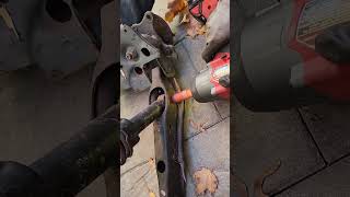 Milwaukee 2967 impact wrench DESTROYS BOLT [upl. by Htebazila949]