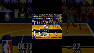 NBA HANGTIME GAMEPLAY SEGA nbahangtime gameplayshorts megadrive midwestsworld retrogaming [upl. by Eppilihp]