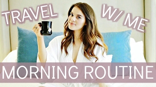 Morning amp Night Routine  Travel Edition  Travel Anxiety Tips [upl. by Zaccaria]