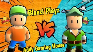 Blaezi Playz Vs Addy Gaming House Stumble Guys  Road to 5K  Blaezi Playz [upl. by Christianity601]