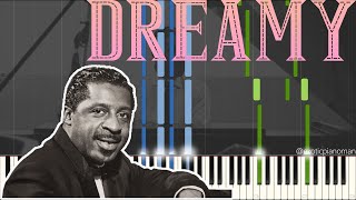 Erroll Garner  Dreamy 1964 Jazz Ballad Piano Synthesia  Double Bass Transcribed by Nik Perry [upl. by Schatz288]