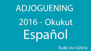 Adjoguening 2016 Okukut español [upl. by Gnohc]