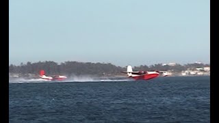 Hawaii and Philippine Martin Mars Water Bombers at Esquimalt Harbour [upl. by Joan]