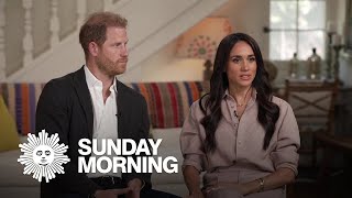 Harry and Meghan on the dangers of online harm [upl. by Esorylime]