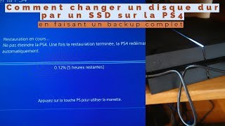 Comment changer un disque dur par un SSD sur la PS4 [upl. by Firehs]