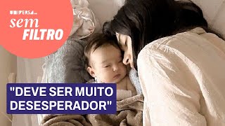 Thaila Ayala se apoia em fé para superar doença da filha recémnascida caso atinge 1 em 100 bebês [upl. by Keverian534]