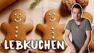 LEBKUCHEN selber machen  Rezept [upl. by Perloff]