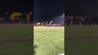 Here is my high school band’s halftime show Rise of the phoenix🐦‍🔥🎷🎺🪈🎶🎼🥁 [upl. by Trilbee]