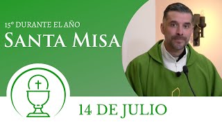 Santa Misa de hoy domingo 14 de julio 2024 [upl. by Ariamo]