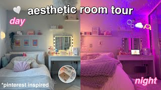 AESTHETIC ROOM TOUR pinterest inspired [upl. by Ahcarb]