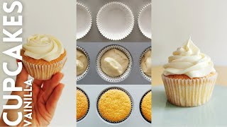 CUPCAKES DE VAINILLA  Que son una maravilla  La Carañola [upl. by Nickerson]