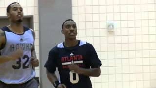 Jeff Teague at Hawks Training Camp [upl. by Eneres195]