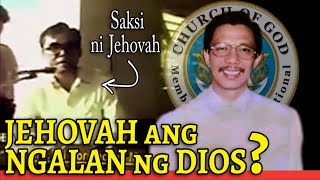 Bro Eli Soriano FULL Debate Reaction quotJehovah ang Ngalan ng Diosquot vs JW Alfred Ayers  U3 [upl. by Winchester437]