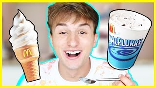 HOMEMADE MCFLURRY IN 5 MINUTES [upl. by Seed183]