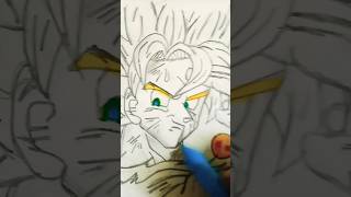 my new Goku ssj last Dragon Ball Z scene of cell game Saka🥹😭😔 [upl. by Annovahs30]