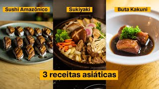 3 RECEITAS ASIÁTICAS DE RESTAURANTE PRA TU FAZER EM CASA  THIAGO CASTANHO [upl. by Naawaj]