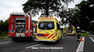 Bizar ongeval op de Vordenseweg in Warnsveld drie gewonden [upl. by Esyle41]