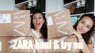 ZARA TRY ON HAUL ita 2020  nuovi acquisti ZARA estate  summer shopping online  Giorgia Rossi [upl. by Alaik]