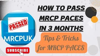 How to pass MRCP PACES in 3 months  Tips amp Tricks to pass MRCP PACES in 1st attemptDrMubasshra [upl. by Anihs]