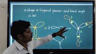 SP2 HYBRIDIZATION FORMATION OF BCl3 [upl. by Toni]